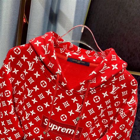 louis vuitton supreme sweater replica|supreme x Louis Vuitton diamond.